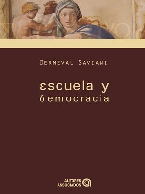 cover image of Escuela y democracia